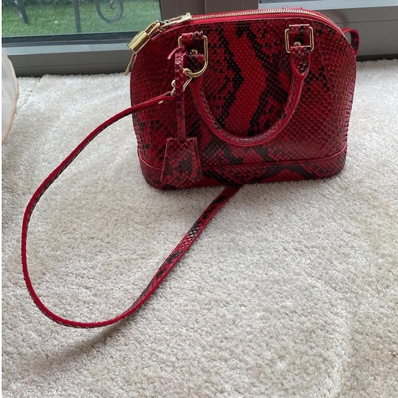 LOUIS VUITTON PYTHON BAG - Picture 7 of 8